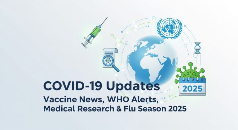 Comprehensive COVID-19 Updates: Vaccine News, WHO Alerts, Medical Research & Flu Season 2025