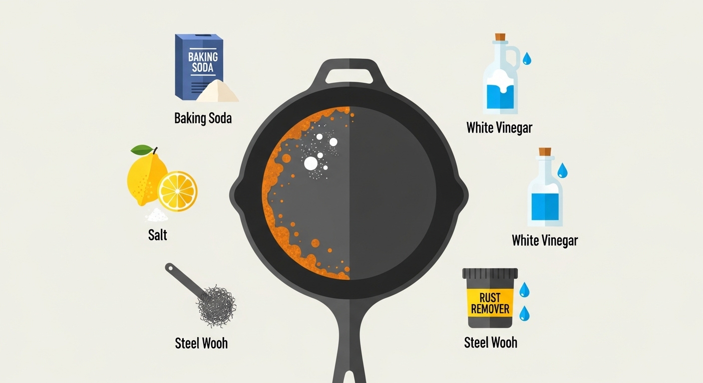 How to Remove Rust from Cast Iron: A Complete Guide 1 How to Remove Rust from Cast Iron: