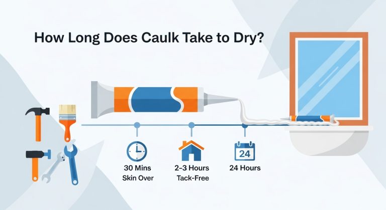 How Long Does Caulk Take to Dry