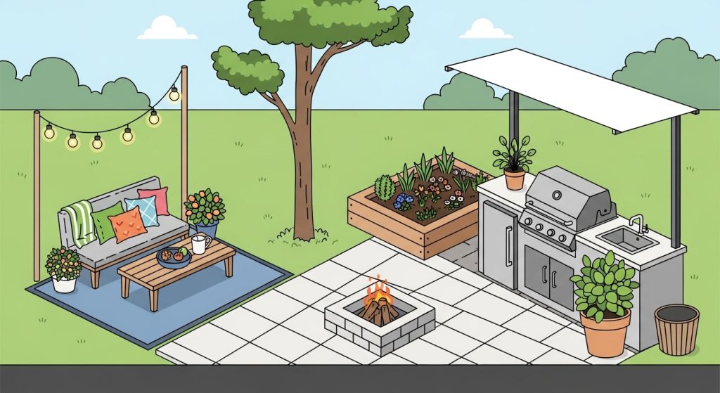 How to Create an Outdoor Living Space: A Comprehensive Guide to Transforming Your Backyard 1 How to Create an Outdoor Living Space