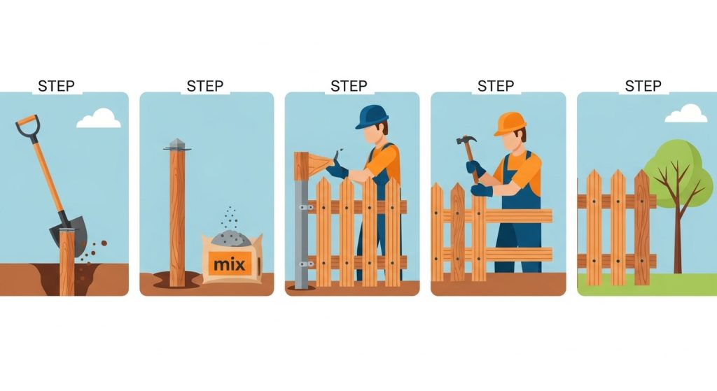 How to Install a Fence: Your Ultimate DIY Fence Building Guide 1 How to Install a Fence