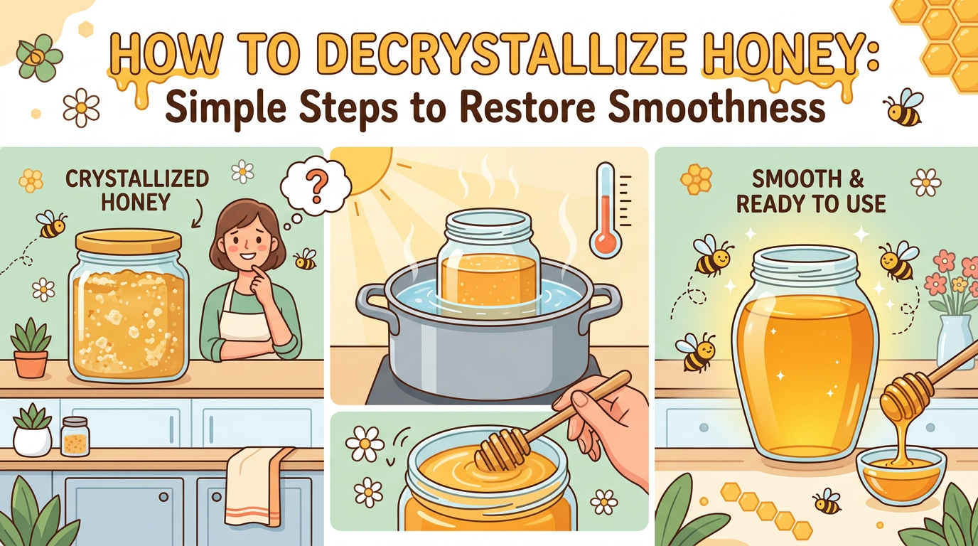 How to Decrystallize Honey: Simple Steps to Restore Smoothness 1 How to Decrystallize Honey