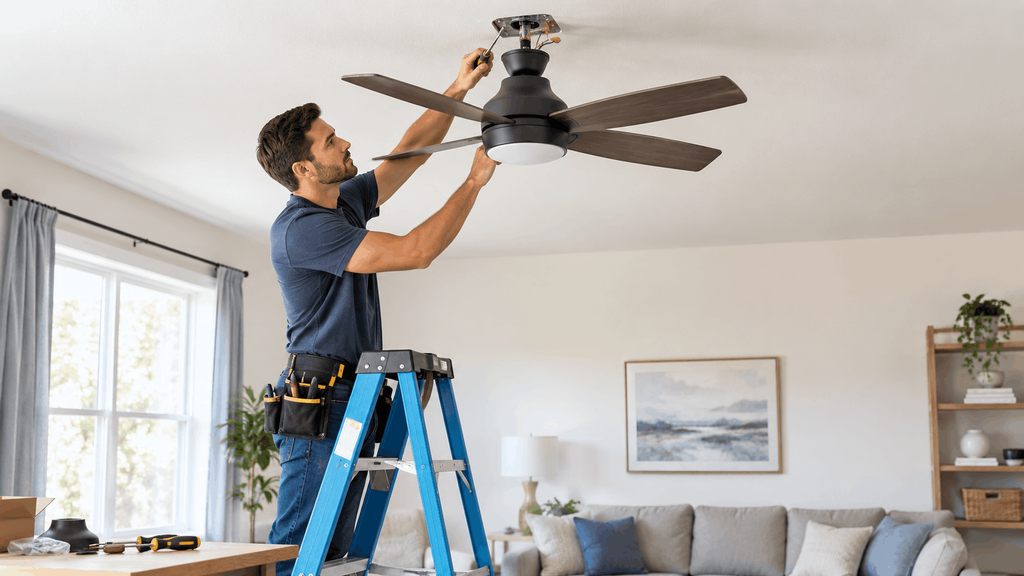 How to Install a Ceiling Fan by Yourself: A Complete DIY Wiring and Mounting Guide 1 How to Install a Ceiling Fan by Yourself: A Complete DIY Wiring and Mounting Guide